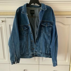 Vintage Stefano Man trucker jean jacket size XL